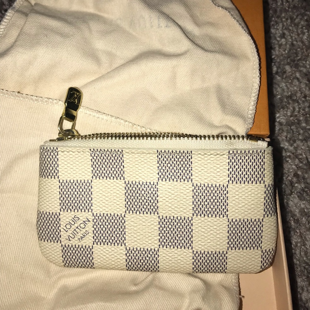 Authentic key chain pouch